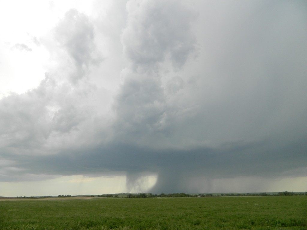 Rainwalking across Western, Nebraska