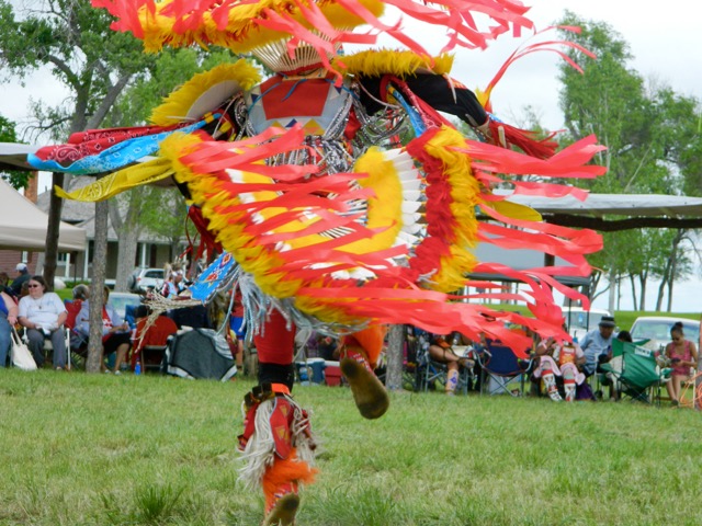 Intertribal dancer